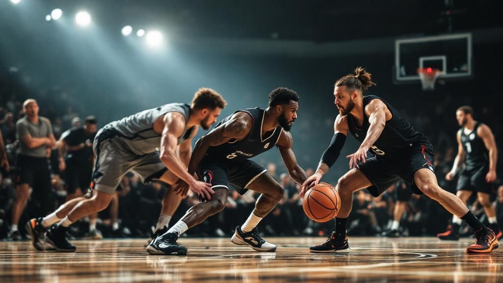 Leading Point Guards Excel at Sophisticated Pick and Roll Techniques for Competitive Success
